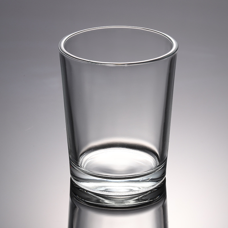 Hot-Selling round Glass Cup Transparent Multi-Purpose Candlestick Cup Simple Candle Filling Cup Customizable Factory Direct Sales Hot-Selling round Glass Cup Transparent Multi-Purpose Candlestick Cup Simple Candle Filling Cup Customizable Factory Direct Sales