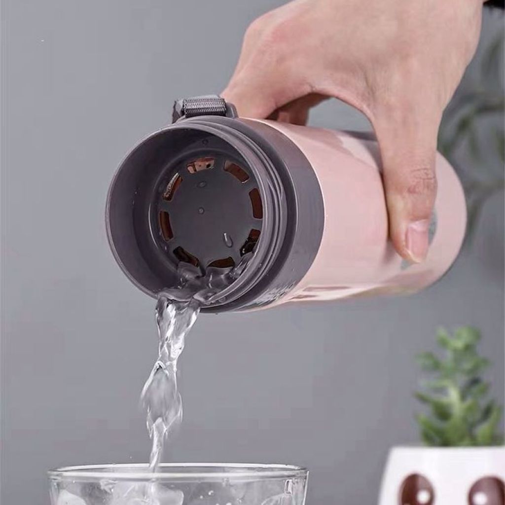 Double-Layer Plastic Glass Cup Shatter Proof Insulation Glass Women's Student Water Cup Men's Portable Simple Tea Brewing Cup with Strainer Double-Layer Plastic Glass Cup Shatter Proof Insulation Glass Women's Student Water Cup Men's Portable Simple Tea Brewing Cup with Strainer