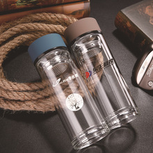 High Temperature Resistant Fashion Water Cup Portable Sports Water Bottle Creative Glass Cup Tea Cup Glass Logo High Temperature Resistant Fashion Water Cup Portable Sports Water Bottle Creative Glass Cup Tea Cup Glass Logo