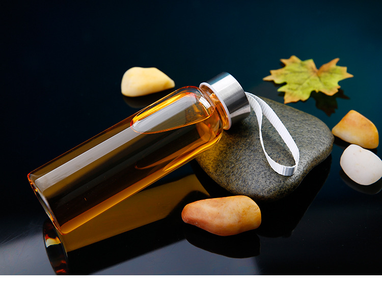 High Temperature Resistant Fashion Water Cup Portable Sports Water Bottle Creative Glass Cup Tea Cup Glass Logo High Temperature Resistant Fashion Water Cup Portable Sports Water Bottle Creative Glass Cup Tea Cup Glass Logo
