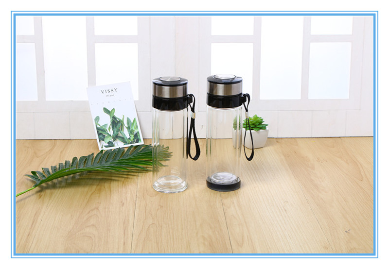 Portable Glass Double Layer Thick and High Temperature Resistant Tea Brewing Cup Large Capacity Office Cup Sports Cup Car Tea Cup Portable Glass Double Layer Thick and High Temperature Resistant Tea Brewing Cup Large Capacity Office Cup Sports Cup Car Tea Cup