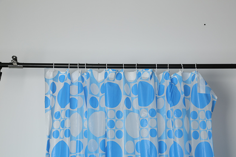 Factory Dedicated Printing Pattern Waterproof Shower Curtain Portable Partition Curtain Wholesale Shower Curtain Partition Curtain with Hook