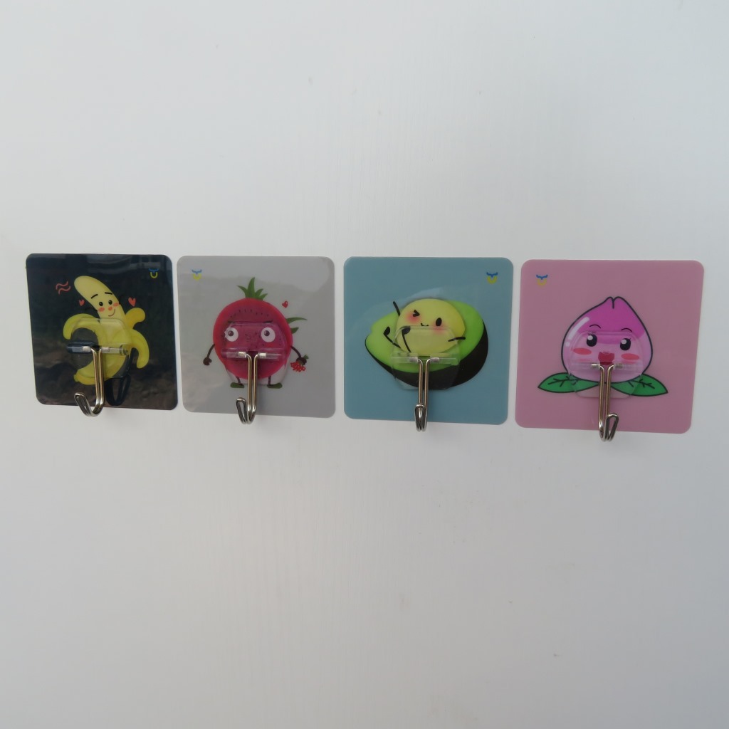 Strong No Punch Seamless Sticky Hook Nordic Pattern Supermarket Branch Hook Hook Stall behind the Door Hook Factory Direct Sales Strong No Punch Seamless Sticky Hook Nordic Pattern Supermarket Branch Hook Hook Stall behind the Door Hook Factory Direct Sales