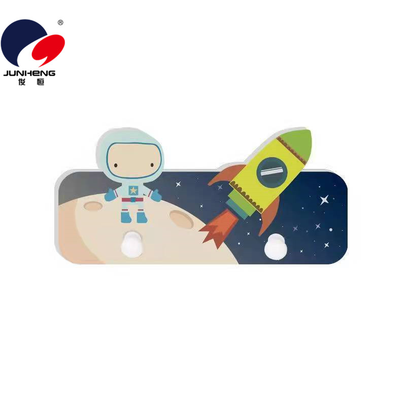 INS Nordic Style Creative Home Wood Plastic Hat-and-Coat Hook Cartoon Animal Wall-Mounting Decoration Children&#039;s Room Wall Decoration Pendant