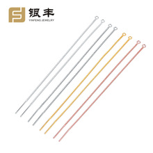 S925 Pure Silver Ear Hook Accessories Earrings Ear Rings Gold Plated Handmade DIY Sterling Silver Accessories  Wholesale
