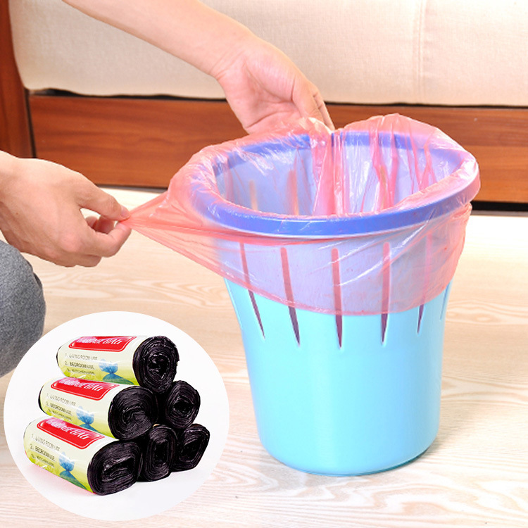 Hotel Office Household Garbage Bag In Multiple Colors Plastic Bag Kitchen Classification Breakpoint Disposable Garbage Bag