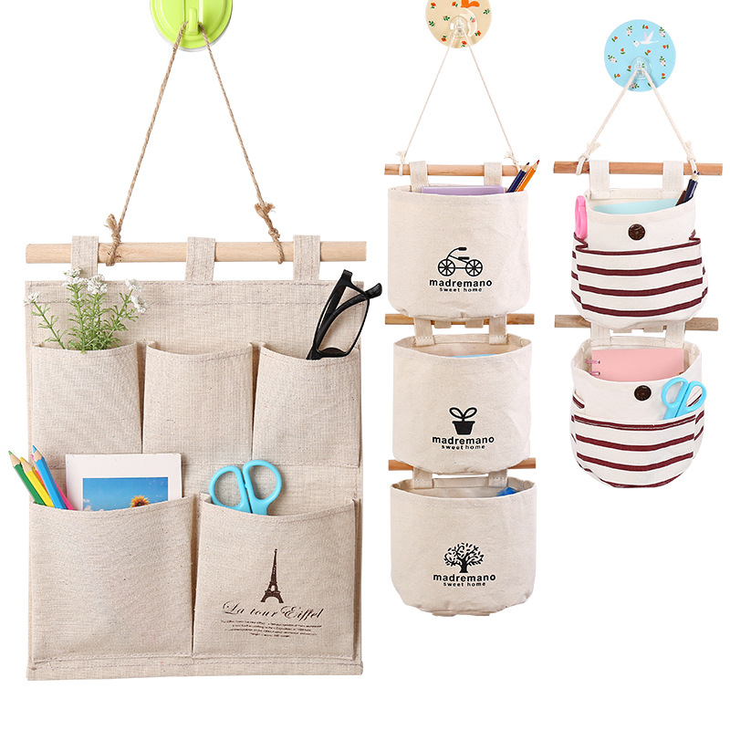 Closet Storage Bag Hanging Wall Hanging Cloth Hanging Bag Mobile Phone Hanging Sock Closet Storage Bag