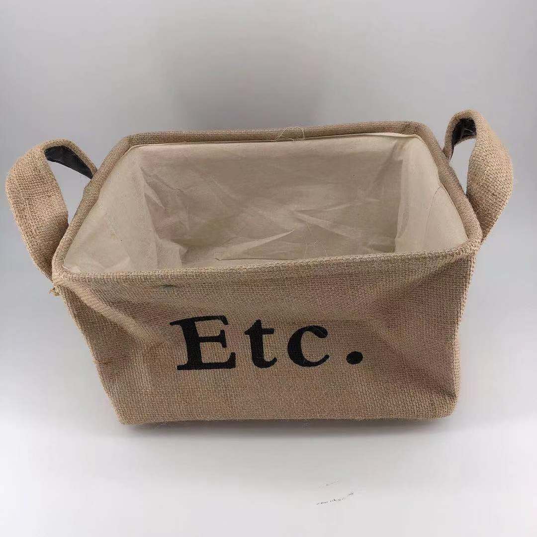 Factory Direct Sales Toy Household Storage Basket Multi-Functional Storage Basket Three-Piece Set Combination Storage Can Also Be Customized