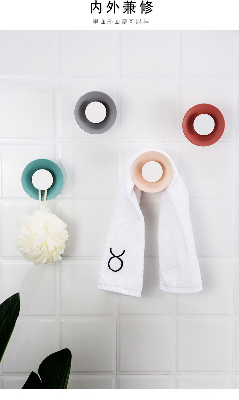 Speaker Decorative Hook Nordic round Wall Hook Living Room Clothing Store Decorative Wall Hangings Entrance Coat and Hat Hook