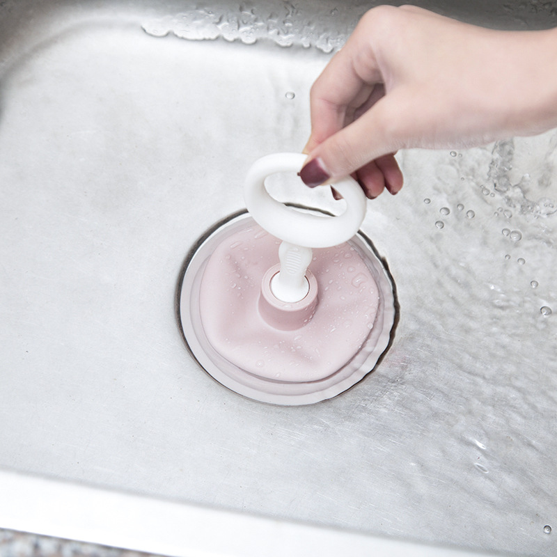Kitchen Sink Pipe Drainage Facility Bathroom Toilet Plunger Sewer Bathtub Strong Leather Suction Cup Fantastic Floor Drainer Cover
