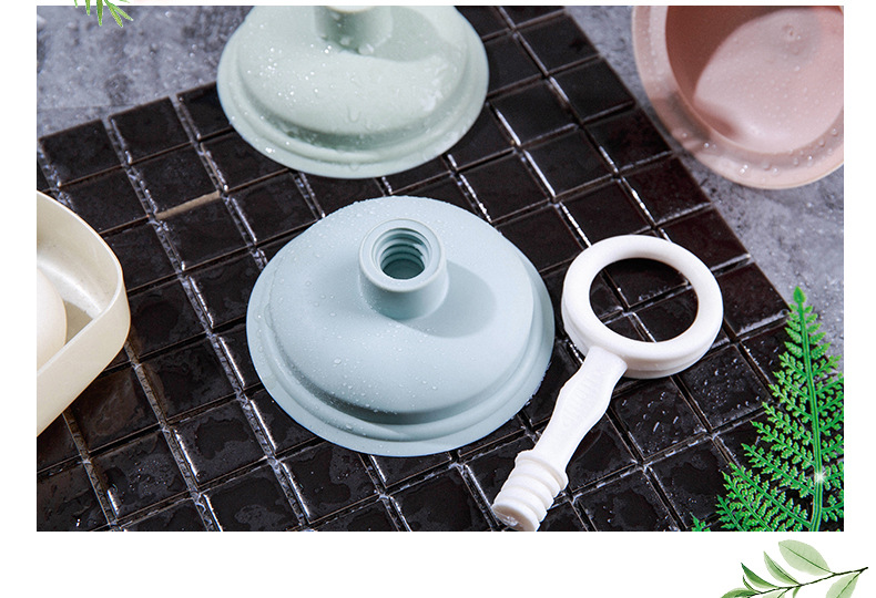 Kitchen Sink Pipe Drainage Facility Bathroom Toilet Plunger Sewer Bathtub Strong Leather Suction Cup Fantastic Floor Drainer Cover