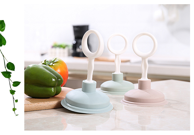 Kitchen Sink Pipe Drainage Facility Bathroom Toilet Plunger Sewer Bathtub Strong Leather Suction Cup Fantastic Floor Drainer Cover