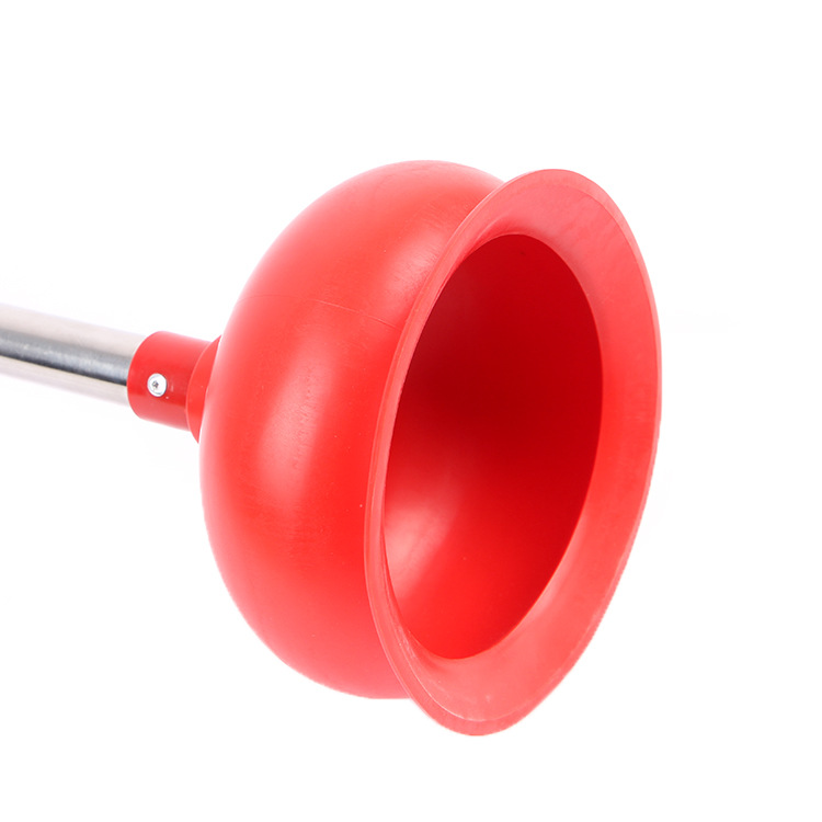 Household Toilet Suck Strong High Pressure Toilet Plunger Toilet Suck Large Diameter Thickened Horse Rubber Bucket Dredging Tool Household Toilet Suck Strong High Pressure Toilet Plunger Toilet Suck Large Diameter Thickened Horse Rubber Bucket Dredging Tool