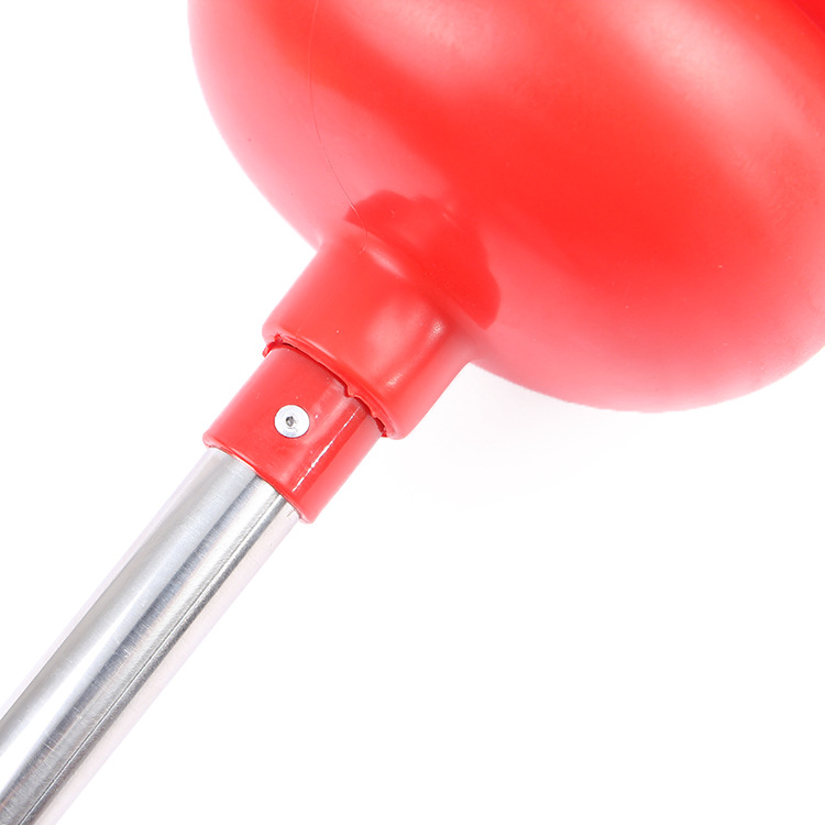 Household Toilet Suck Strong High Pressure Toilet Plunger Toilet Suck Large Diameter Thickened Horse Rubber Bucket Dredging Tool Household Toilet Suck Strong High Pressure Toilet Plunger Toilet Suck Large Diameter Thickened Horse Rubber Bucket Dredging Tool