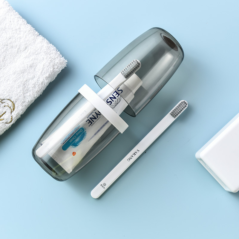 Travel Toothbrush Storage Box Portable Toiletry Cup Teeth Brushing Cup Toothpaste Tooth Mug Travel Tooth Glass Suit