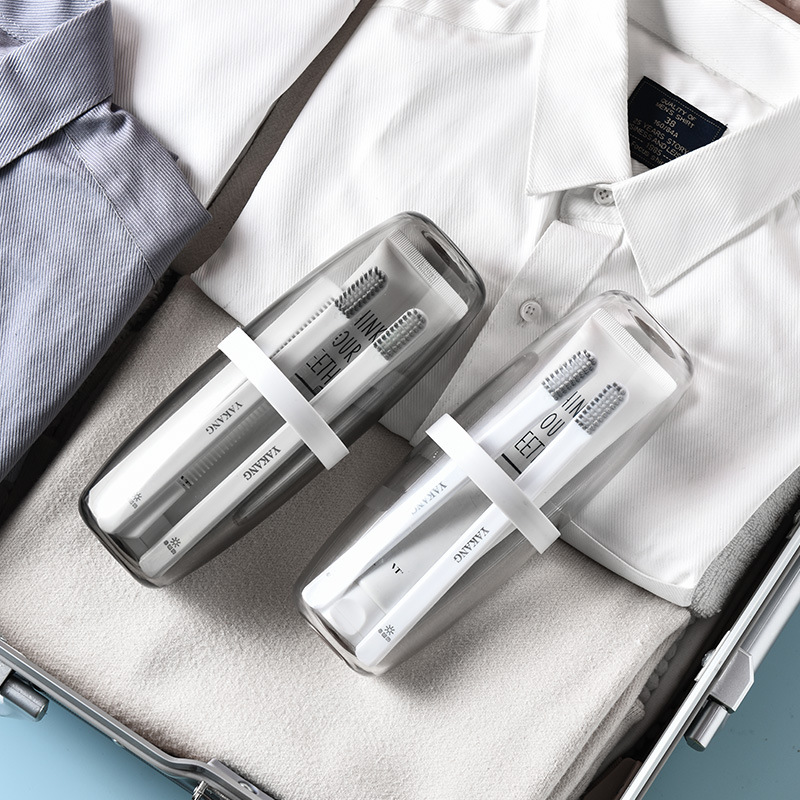 Travel Toothbrush Storage Box Portable Toiletry Cup Teeth Brushing Cup Toothpaste Tooth Mug Travel Tooth Glass Suit