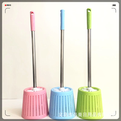 The Toilet Toilet brush set soft hair Toilet brush with base wash Toilet brush long handle cleaning Brush without dead Angle