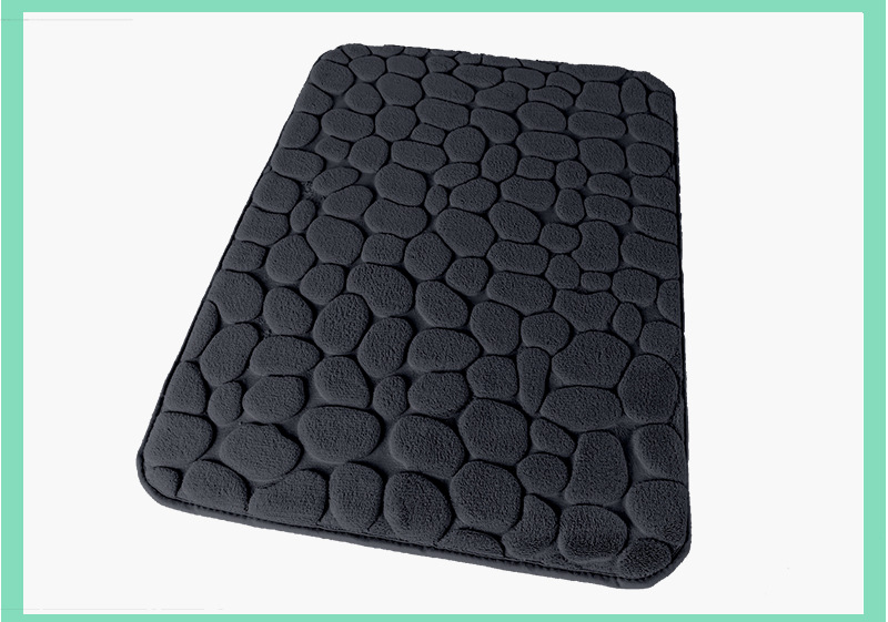 Stone embossed memory cotton non-slip mat kitchen floor mat water absorption oil-proof carpet floor mat non-slip mat floor mat Stone embossed memory cotton non-slip mat kitchen floor mat water absorption oil-proof carpet floor mat non-slip mat floor mat