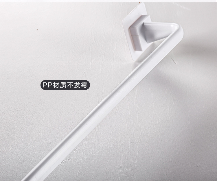 Non-punch towel rack toilet rack bathroom toilet rack towel rod sucker hook kitchen cloth rack