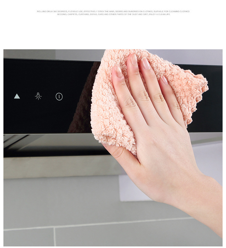 A single set of coral velvet dishcloth kitchen absorbent household not easy to drop hair thickening hand towel A single set of coral velvet dishcloth kitchen absorbent household not easy to drop hair thickening hand towel