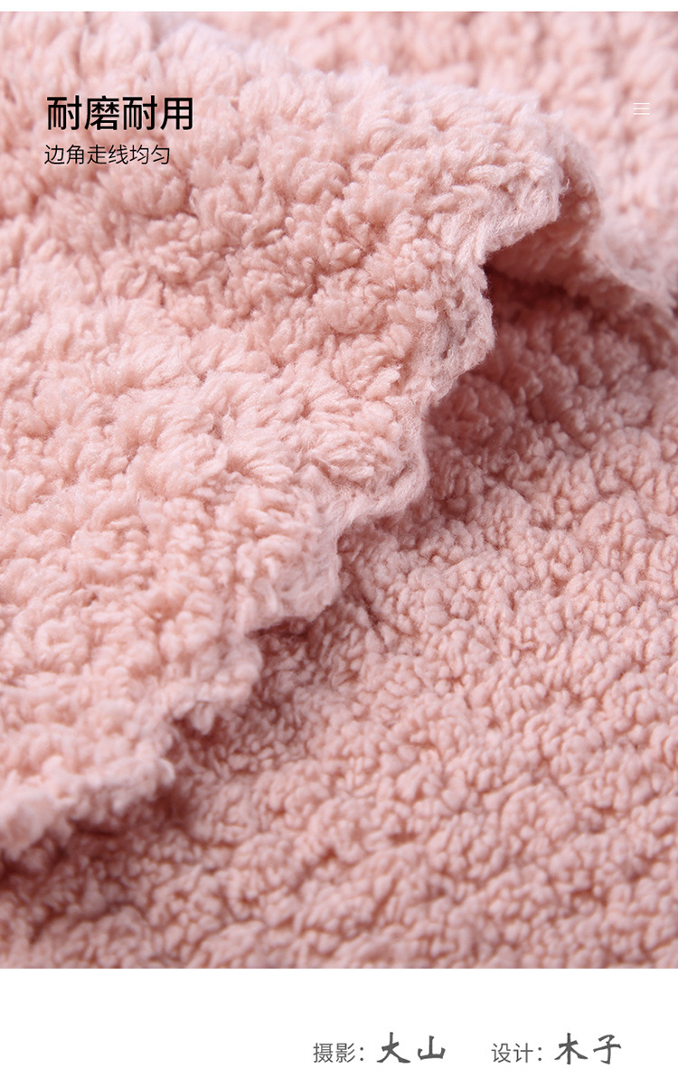 A single set of coral velvet dishcloth kitchen absorbent household not easy to drop hair thickening hand towel A single set of coral velvet dishcloth kitchen absorbent household not easy to drop hair thickening hand towel