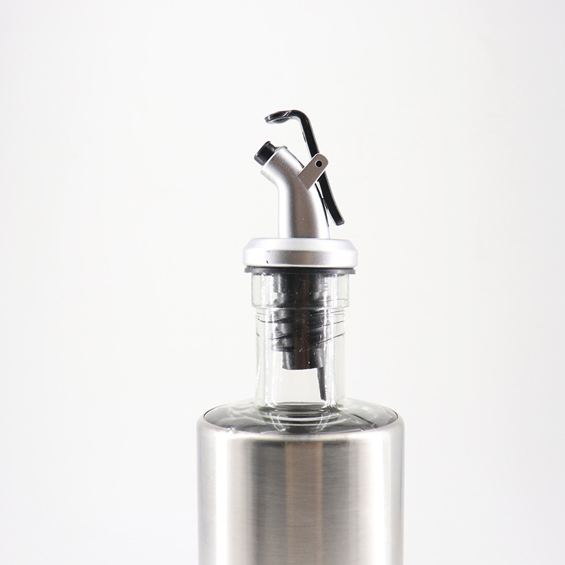 304 stainless steel oil pot seasoning bottle leakproof vinegar pot soy sauce pot seasoning pot oil pot