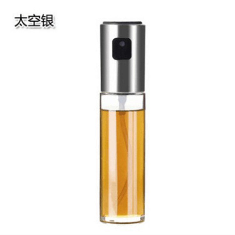 Hot style press spray bottle ABS glass barbecue soy sauce vinegar spray bottle household seasoning bottle manufacturers
