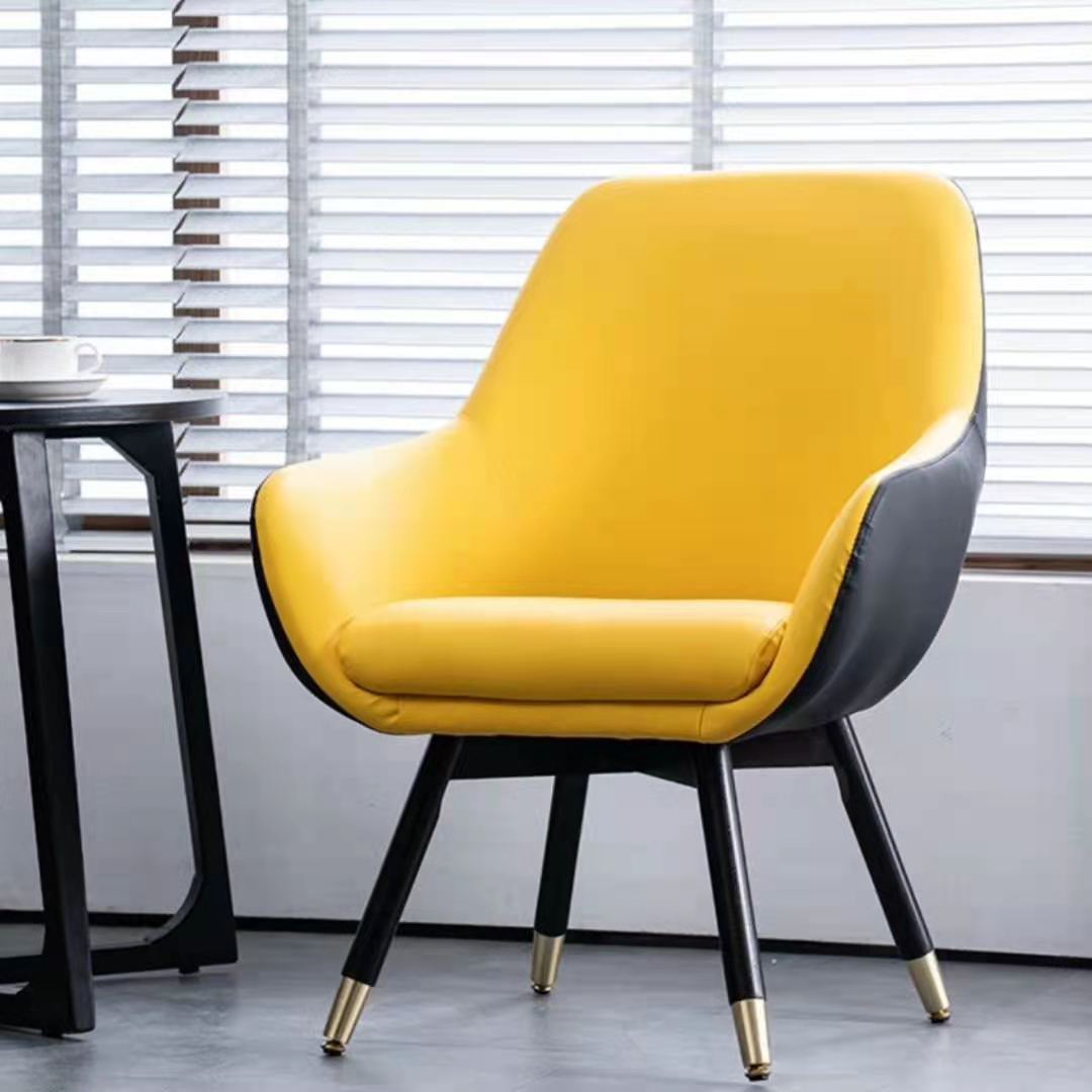 Factory Direct Sales Single Lazy Sofa Small Apartment Home Bedroom Internet Celebrity Balcony Leisure Small Sofa Backrest Chair