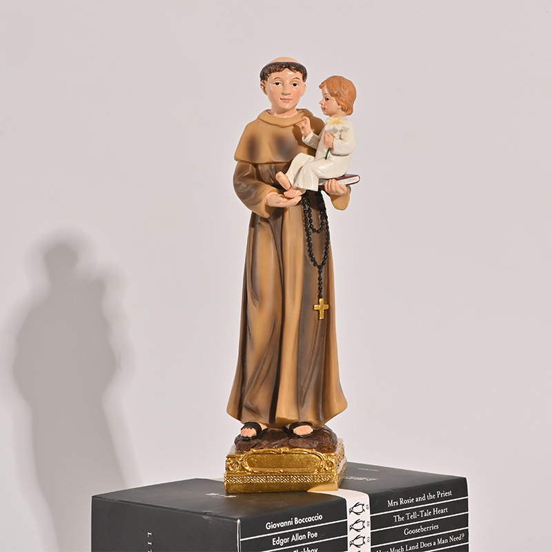 Resin arts and crafts Christian father hand to the infant figure sculpture home decoration manufacturers direct customized wholesale