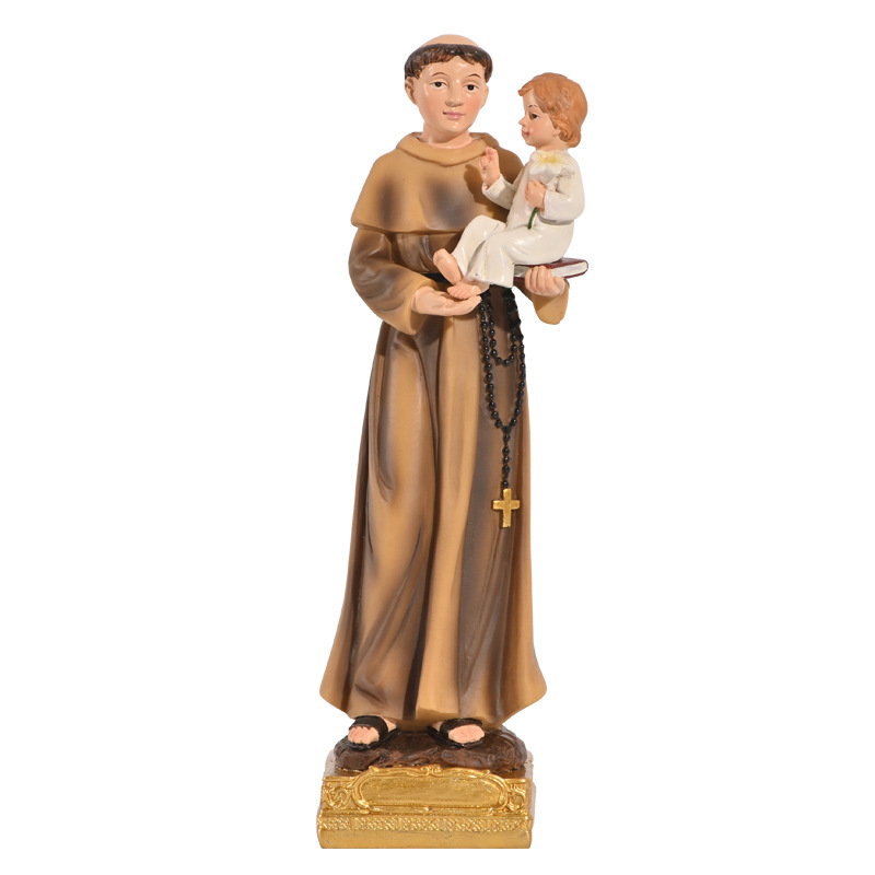 Resin arts and crafts Christian father hand to the infant figure sculpture home decoration manufacturers direct customized wholesale
