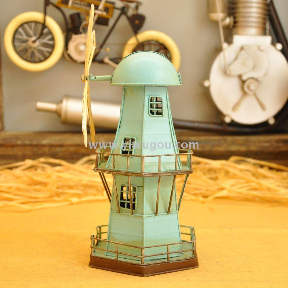 European small windmill piggy bank household soft outfit place adorn article restaurant clothing store window display arts and crafts