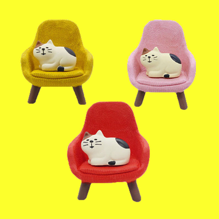 Imported arts and crafts Grocery Toast Bag Cat Mobile Phone Stand Tablet iPad Stand Ins Couple Small Gift