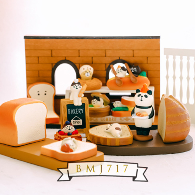 Imported arts and crafts Grocery Toast Bag Cat Mobile Phone Stand Tablet iPad Stand Ins Couple Small Gift