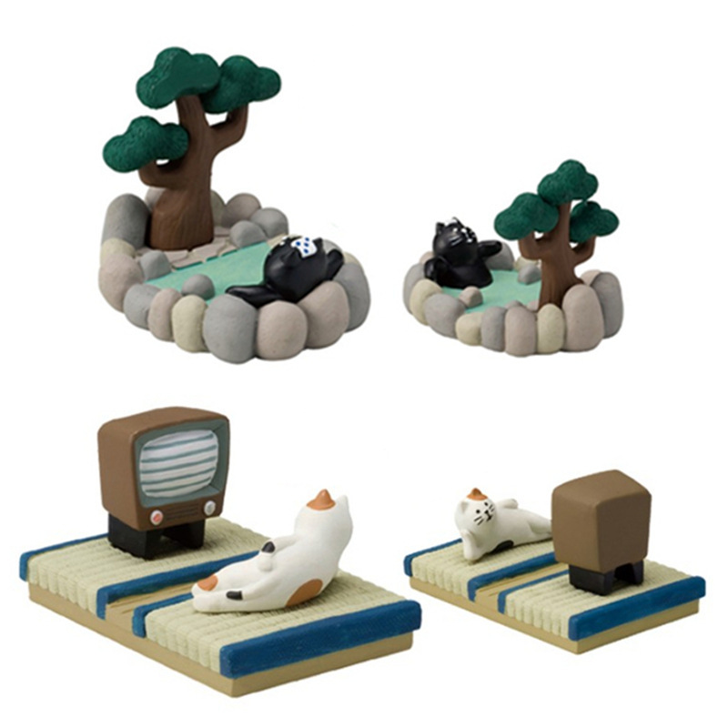 Imported arts and crafts Grocery Toast Bag Cat Mobile Phone Stand Tablet iPad Stand Ins Couple Small Gift
