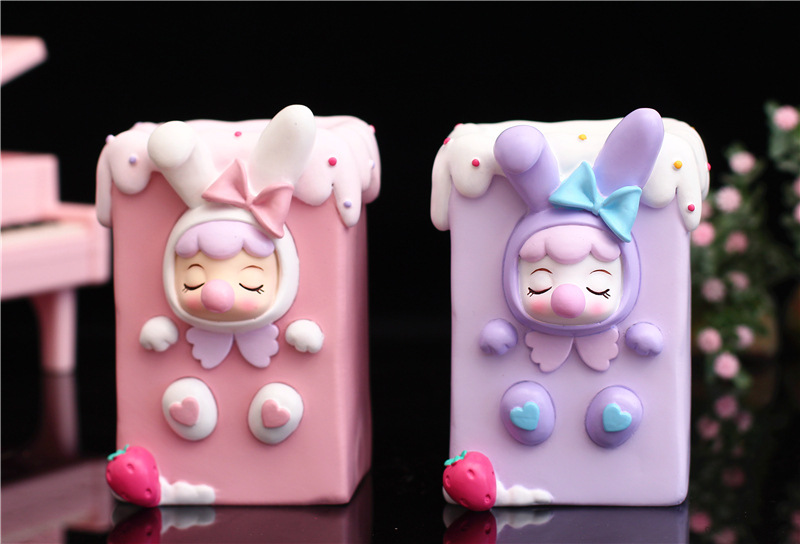 Imported arts and crafts  Capacity Simple Bubble Blowing Bella Rabbit Cute Fashion Gift Japanese Style