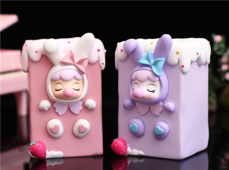 Imported arts and crafts  Capacity Simple Bubble Blowing Bella Rabbit Cute Fashion Gift Japanese Style