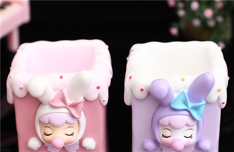 Imported arts and crafts  Capacity Simple Bubble Blowing Bella Rabbit Cute Fashion Gift Japanese Style
