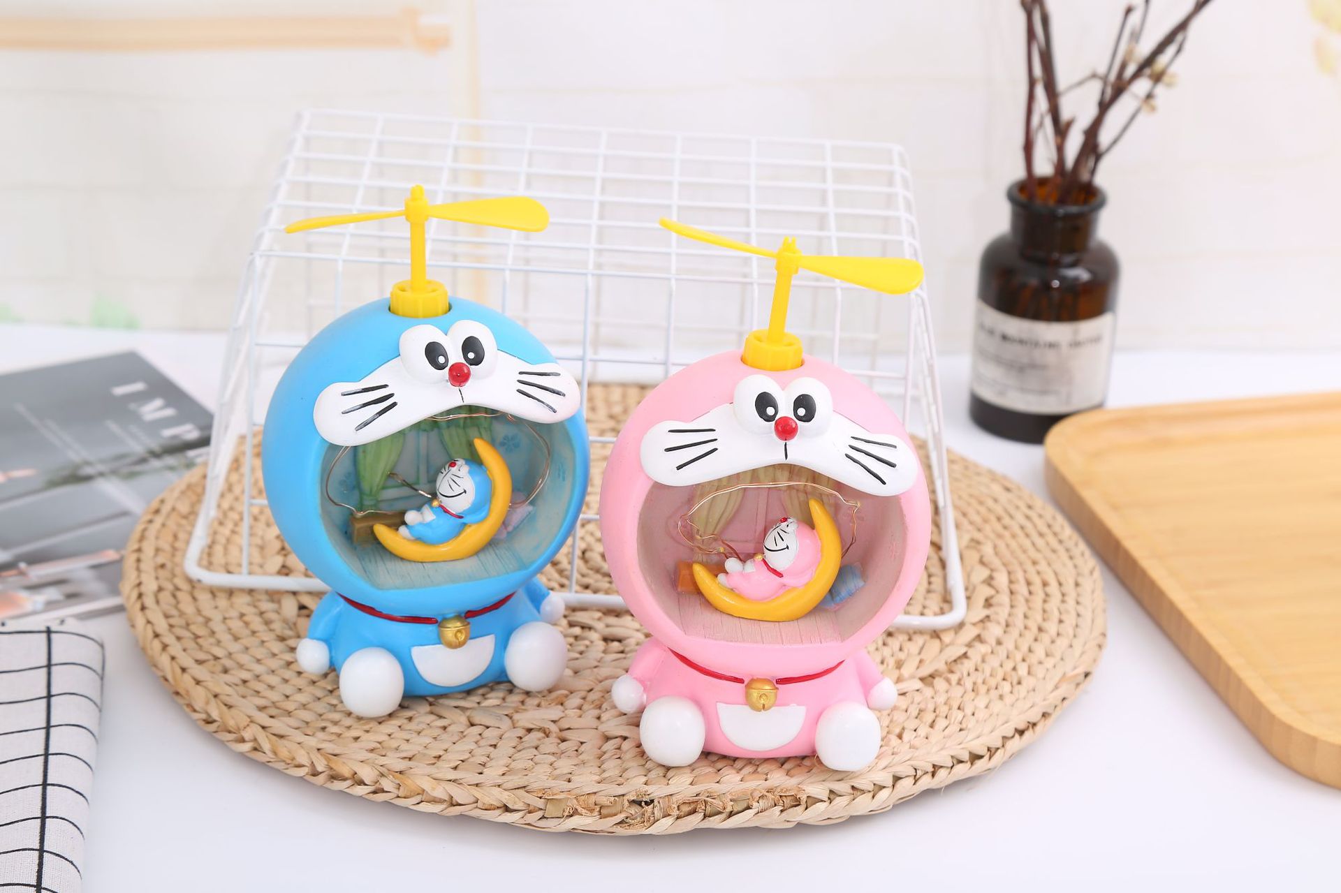 Imported arts and crafts Small Night Lamp Piggy Bank Garage Kits Ornaments Resin Crafts Birthday Gift Imported arts and crafts Small Night Lamp Piggy Bank Garage Kits Ornaments Resin Crafts Birthday Gift