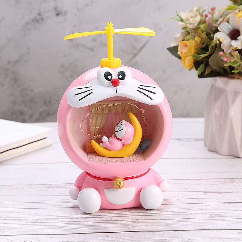 Imported arts and crafts Small Night Lamp Piggy Bank Garage Kits Ornaments Resin Crafts Birthday Gift Imported arts and crafts Small Night Lamp Piggy Bank Garage Kits Ornaments Resin Crafts Birthday Gift