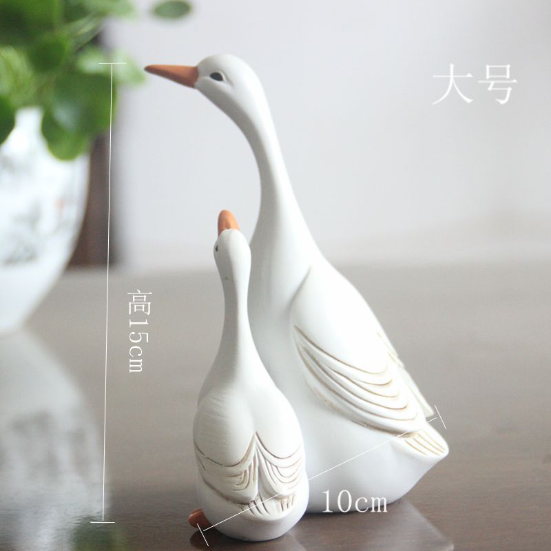 Garden Decoration Simulation Mother and Child Duck Garden Decoration Resin Craft Gift Imported arts and crafts