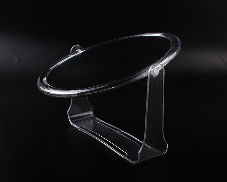 Hot-Selling Transparent Color Desktop Double-Sided Dressing Mirror Square Makeup Mirror Large Small Number Dressing Table Mirror