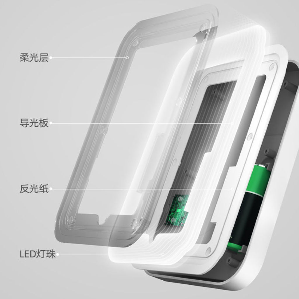 Mirror Makeup Mirror Portable LED Light Mirror Dormitory TikTok Dressing Mirror Folding Table Desktop Mirror Female Student Mirror