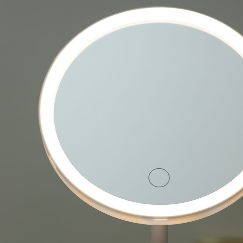 Douyin Online Influencer Mini Mirror with Light Electrodeless Dimming USB Rechargeable Female Dressing Mirror Portable Led Make-up Mirror Douyin Online Influencer Mini Mirror with Light Electrodeless Dimming USB Rechargeable Female Dressing Mirror Portable Led Make-up Mirror