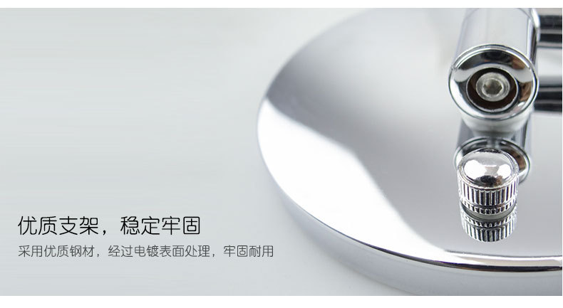 LED bathroom dressing mirror with lamp folding double-sided wall hanging usb charging touch dimming cosmetic mirror 10 times magnification LED bathroom dressing mirror with lamp folding double-sided wall hanging usb charging touch dimming cosmetic mirror 10 times magnification
