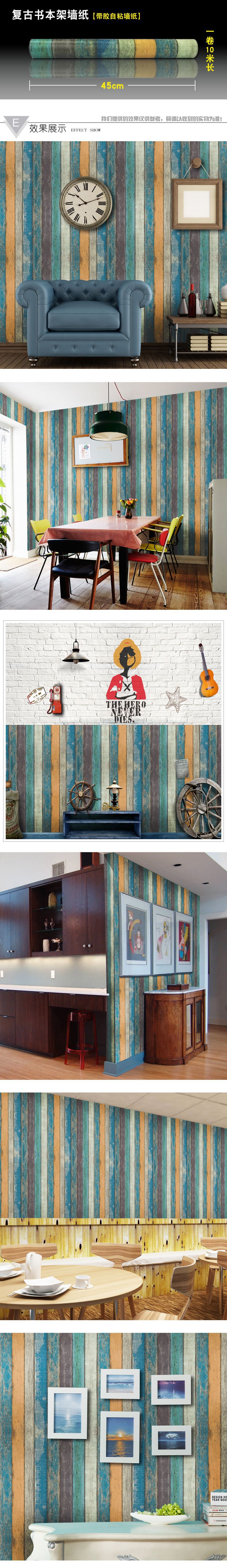 Wallpaper Wholesale Realistic Brick Stickers Foreign Trade Popular Style Living Room Bedroom Bar Dining Room Wall Painting 45cm * 1M