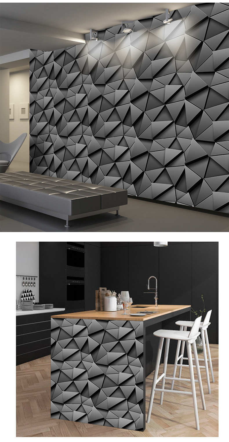 Wallpaper Wholesale Realistic Brick Stickers Foreign Trade Popular Style Living Room Bedroom Bar Dining Room Wall Painting 45cm * 1M