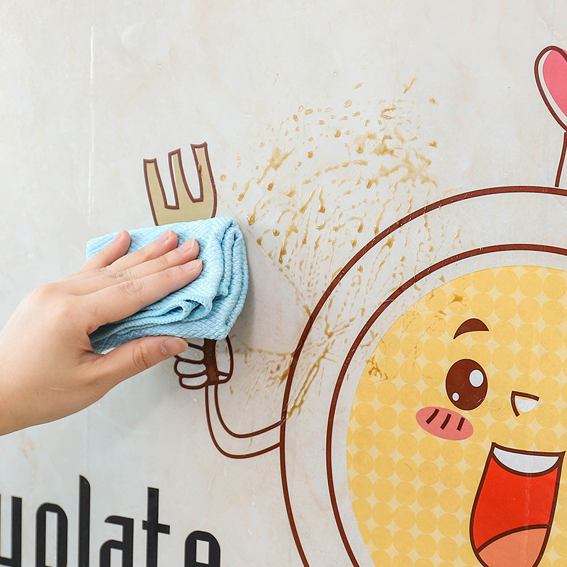 temperature and oil resistant sticker Household kitchen tile wall waterproof wallpaper oil proof paper lampblack sticker