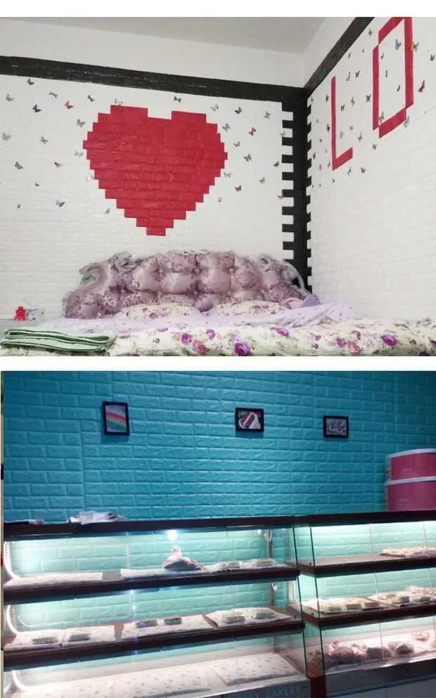 New Children's Room Cartoon Wood Grain Anti-Collision Sponge Foam Wall Sticker Waterproof PE Elastic Brick Self-Adhesive Wallpaper New Children's Room Cartoon Wood Grain Anti-Collision Sponge Foam Wall Sticker Waterproof PE Elastic Brick Self-Adhesive Wallpaper