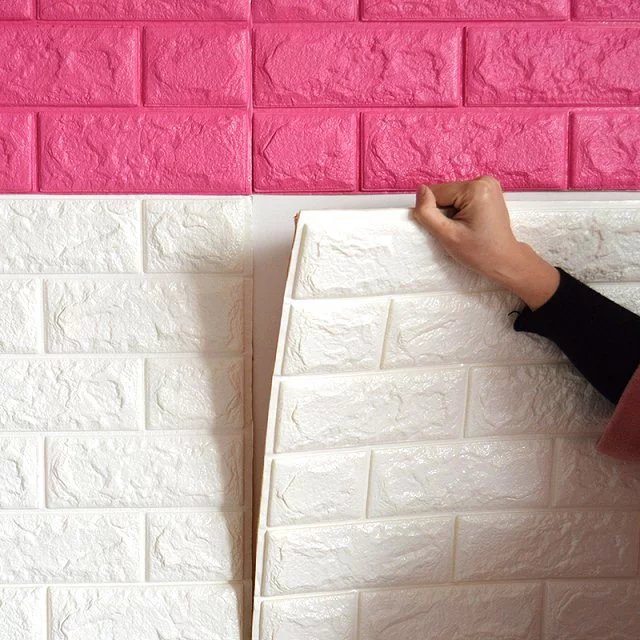 New Children's Room Cartoon Wood Grain Anti-Collision Sponge Foam Wall Sticker Waterproof PE Elastic Brick Self-Adhesive Wallpaper New Children's Room Cartoon Wood Grain Anti-Collision Sponge Foam Wall Sticker Waterproof PE Elastic Brick Self-Adhesive Wallpaper