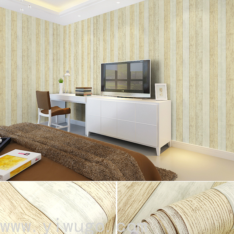 Thickened Wood Grain Sticker Self-Adhesive Wallpaper Waterproof PVC Boeing Film Wardrobe Desktop Furniture Renovation Wallpaper Thickened Wood Grain Sticker Self-Adhesive Wallpaper Waterproof PVC Boeing Film Wardrobe Desktop Furniture Renovation Wallpaper